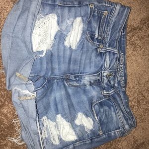 american eagle super stretchy shorts